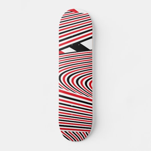 Abstracte Patrooncreatie 2 Persoonlijk Skateboard (Voorkant)