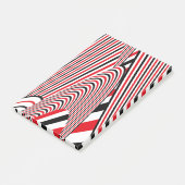 Abstracte patrooncreatie 2 post-it® notes (Schuin)