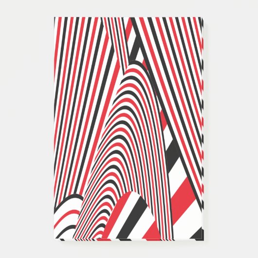 Abstracte patrooncreatie 2 post-it® notes (Voorkant)