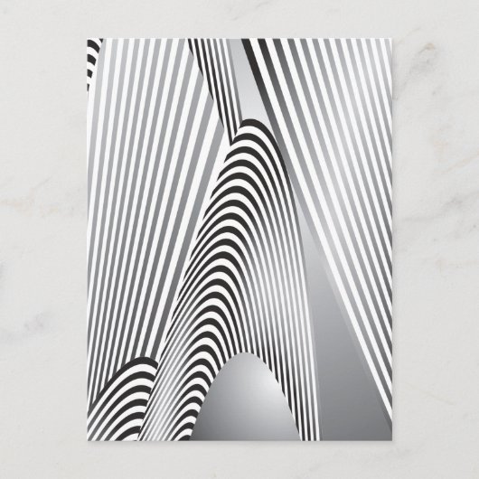 Abstracte Patrooncreatie 3 Briefkaart (Voorkant)