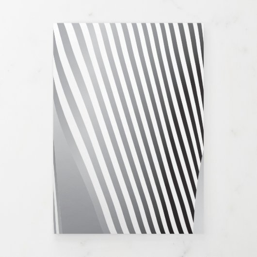 Abstracte Patrooncreatie 3 Drieluik Wenskaart (Cover)