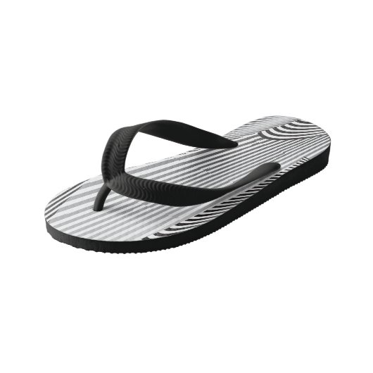 Abstracte Patrooncreatie 3 Kinder Teenslippers (Schuin)