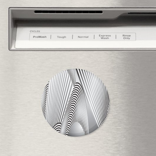 Abstracte Patrooncreatie 3 Magneet (Insitu (Vaatwasser))