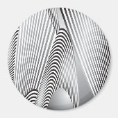 Abstracte Patrooncreatie 3 Magneet (Voorkant)