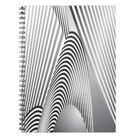 Abstracte Patrooncreatie 3 Notitieboek (Voorkant)