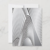 Abstracte Patrooncreatie 3 Notitiekaartje (Voorkant)