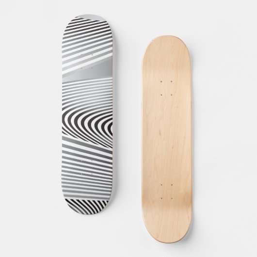 Abstracte Patrooncreatie 3 Persoonlijk Skateboard (Voorkant)