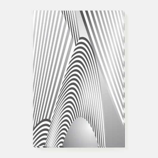 Abstracte Patrooncreatie 3 Post-it® Notes (Voorkant)