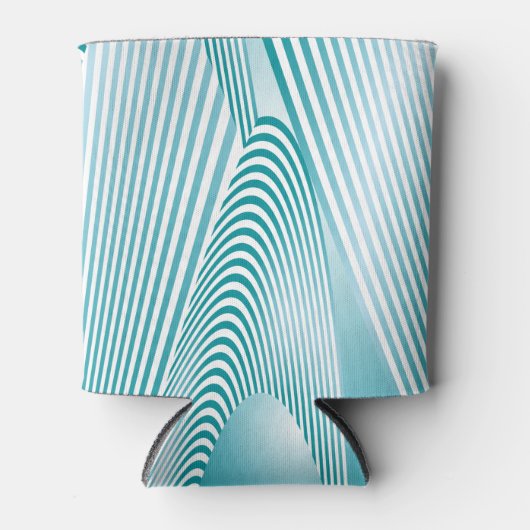 Abstracte Patrooncreatie 4 Blikjeskoeler (Voorkant)