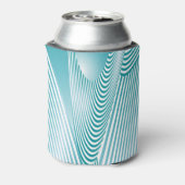 Abstracte Patrooncreatie 4 Blikjeskoeler (Blikje Achterkant)