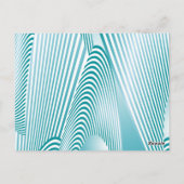 Abstracte Patrooncreatie 4 Briefkaart (Achterkant)