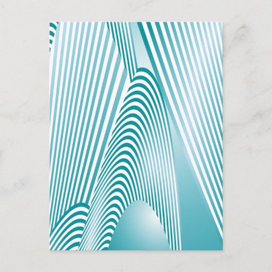 Abstracte Patrooncreatie 4 Briefkaart (Voorkant)