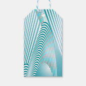 Abstracte Patrooncreatie 4 Cadeaulabel (Voorkant)