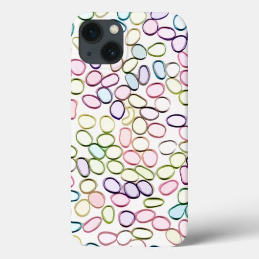 Abstracte patroonkoeling bevestigen Case-Mate iPhone case (Achterkant)