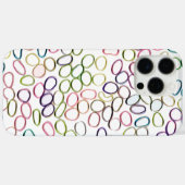 Abstracte patroonkoeling bevestigen Case-Mate iPhone case (Achterkant (horizontaal))