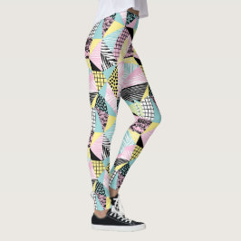 Abstracte Patroonleggings Leggings