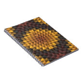 Abstracte patroonmanipulatie abstract, kunst, arti notitieboek (Rechterzijde)