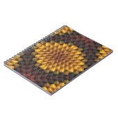 Abstracte patroonmanipulatie abstract, kunst, arti notitieboek (Linkerzijde)