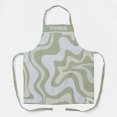 Abstracte patroonsleuf voor vloeistofcirculatie me schort (Voorkant)