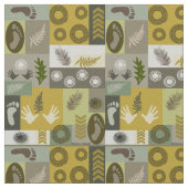 Abstracte patroonstructuur stof (Close Up)