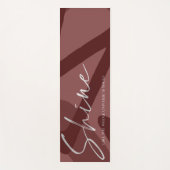 Abstracte patroonvormig zoals het universum is zoa yogamat (Voorkant)