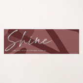 Abstracte patroonvormig zoals het universum is zoa yogamat (Voorkant (horizontaal))