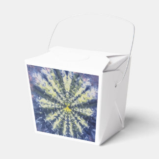 Abstracte Pauwveer Voedseldoos Bedankdoosjes