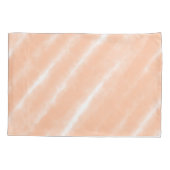Abstracte Peach Fuzz Waterverf Bold Modern Minimal Kussensloop (Achterkant)