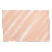 Abstracte Peach Fuzz Waterverf Bold Modern Minimal Kussensloop (Voorkant)