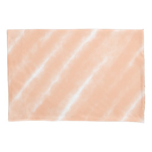 Abstracte Peach Fuzz Waterverf Bold Modern Minimal Kussensloop (Voorkant)