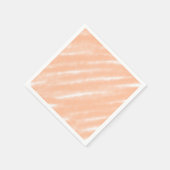 Abstracte Peach Fuzz Waterverf Modern Minimalist Servet (Hoek)