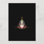 Abstracte Peacock Behuizing Kaart (Voorkant)