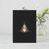 Abstracte Peacock Behuizing Kaart (Staand voorkant)