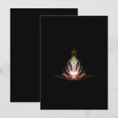 Abstracte Peacock Behuizing Kaart (Voorkant / Achterkant)