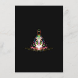 Abstracte Peacock Behuizing Kaart