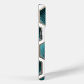Abstracte Peacock Feather geometrisch ontwerp Case-Mate iPhone Case (Achterkant / Rechts)