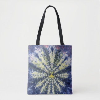 Abstracte Peacock Feathers Canvas tas