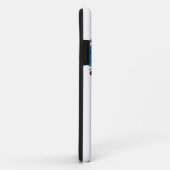 Abstracte Peacock Paint Spletters Case-Mate iPhone Case (Achterkant/rechts)