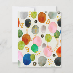 Abstracte pebble Gold Glitter Art