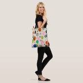 Abstracte pebble Gold Glitter Art Tote Bag (Op model)