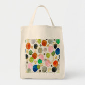 Abstracte pebble Gold Glitter Art Tote Bag (Voorkant)