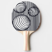 Abstracte peddels tafeltennisbatje (Voorkant)