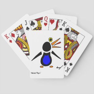 Abstracte Penguin-speelkaarten Speelkaarten