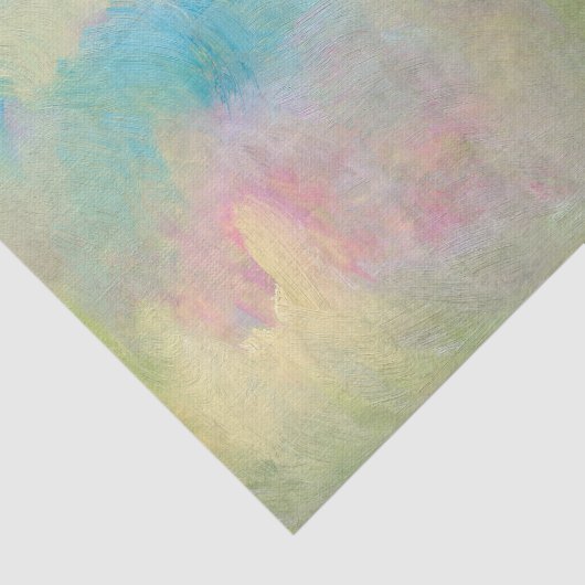 Abstracte penseelpastels tissuepapier (Detail)