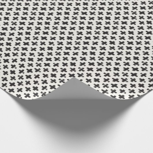 Abstracte penseelstreken achtergrond Cadeaupapier (Hoek)