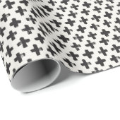 Abstracte penseelstreken achtergrond Cadeaupapier (Rol Hoek)