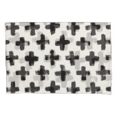 Abstracte penseelstreken achtergrond Kussensloop (Voorkant)