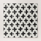 Abstracte penseelstreken achtergrond Legpuzzel (Verticaal)