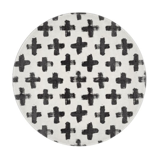  Abstracte penseelstreken achtergrond Snijplank (Voorkant)