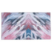 Abstracte penseelstreken van Waterverf Kussensloop (Voorkant-Rechts)